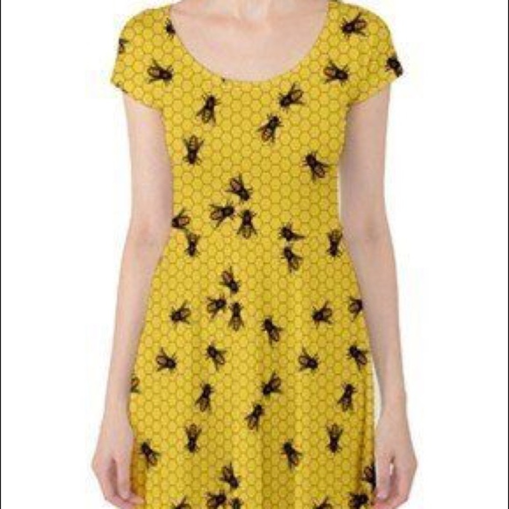 Cow Cow Bee Dress - 3x